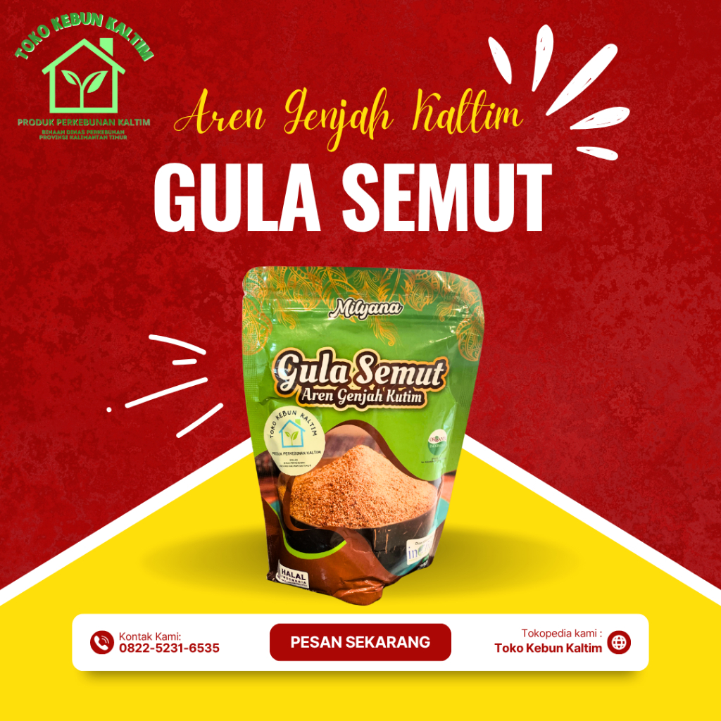 

MILYANA GULA AREN SEMUT 200GR