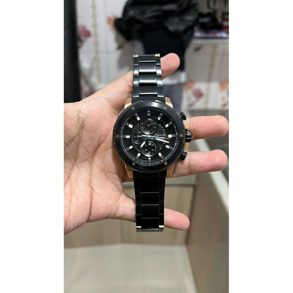 Jam Tangan Pria Alexandre Christie 6528MC Original