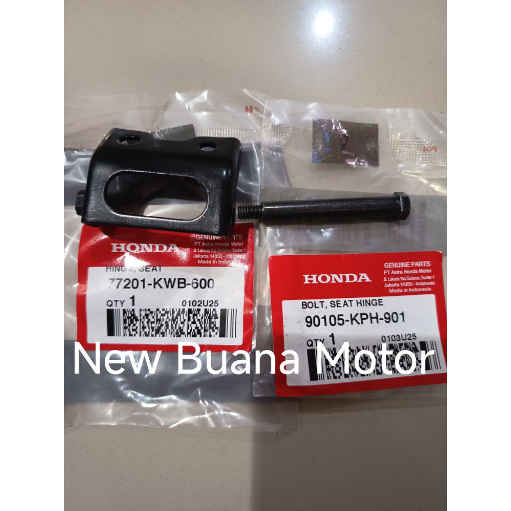 Engsel Jok Blade Supra Helm in Plus Baut 77201KWB600 Honda