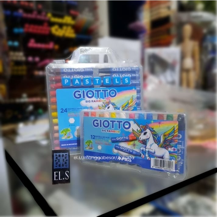 

Giotto Oil Pastel Big Rainbow Hard Case