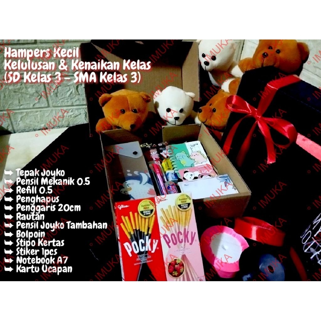 

Hampers Kecil 1 Kelulusan & Kenaikan Kelas (SD Kelas 3 - SMA Kelas 3)