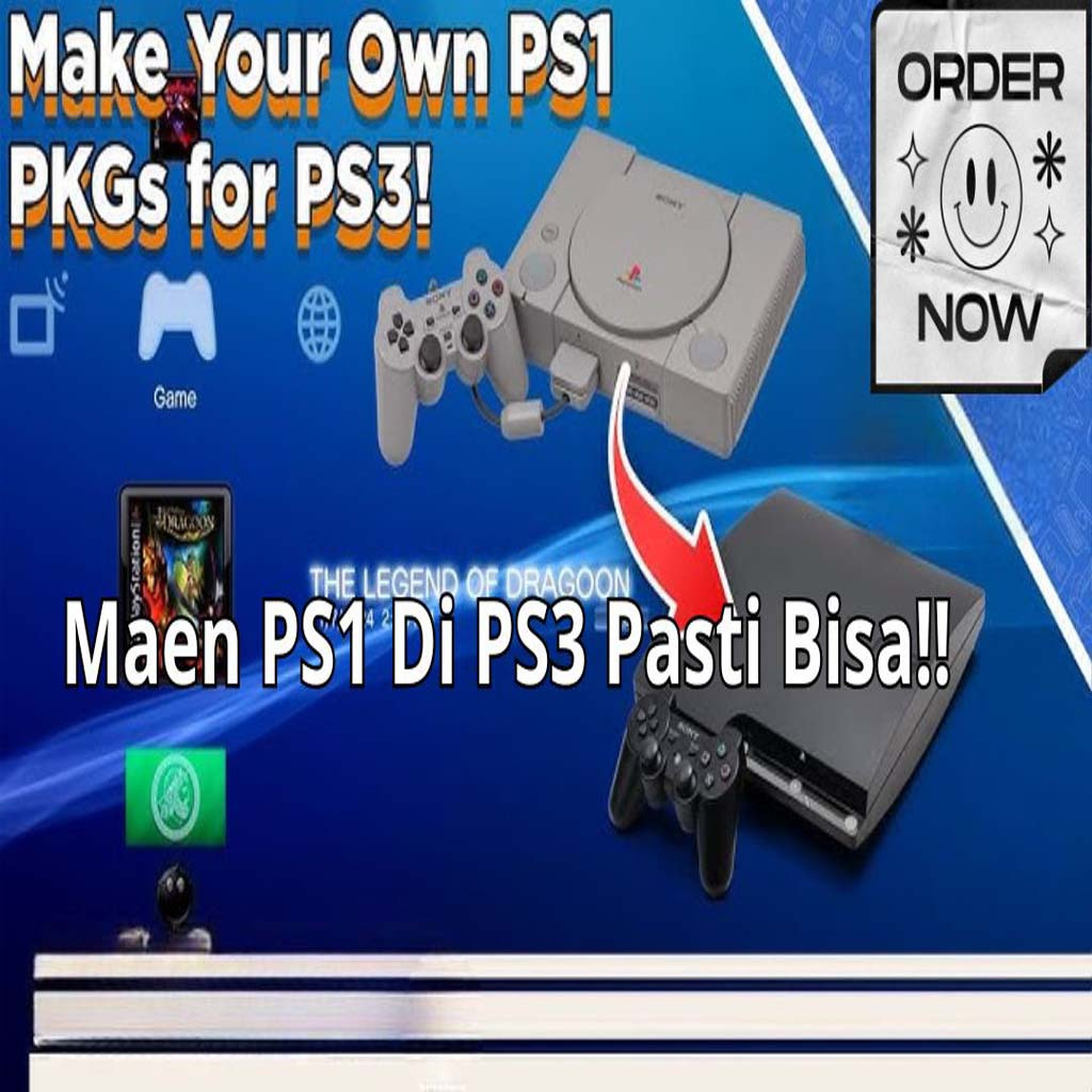 Paket Game PS1 To PS3 (Maen Game PS1 Di PS3)