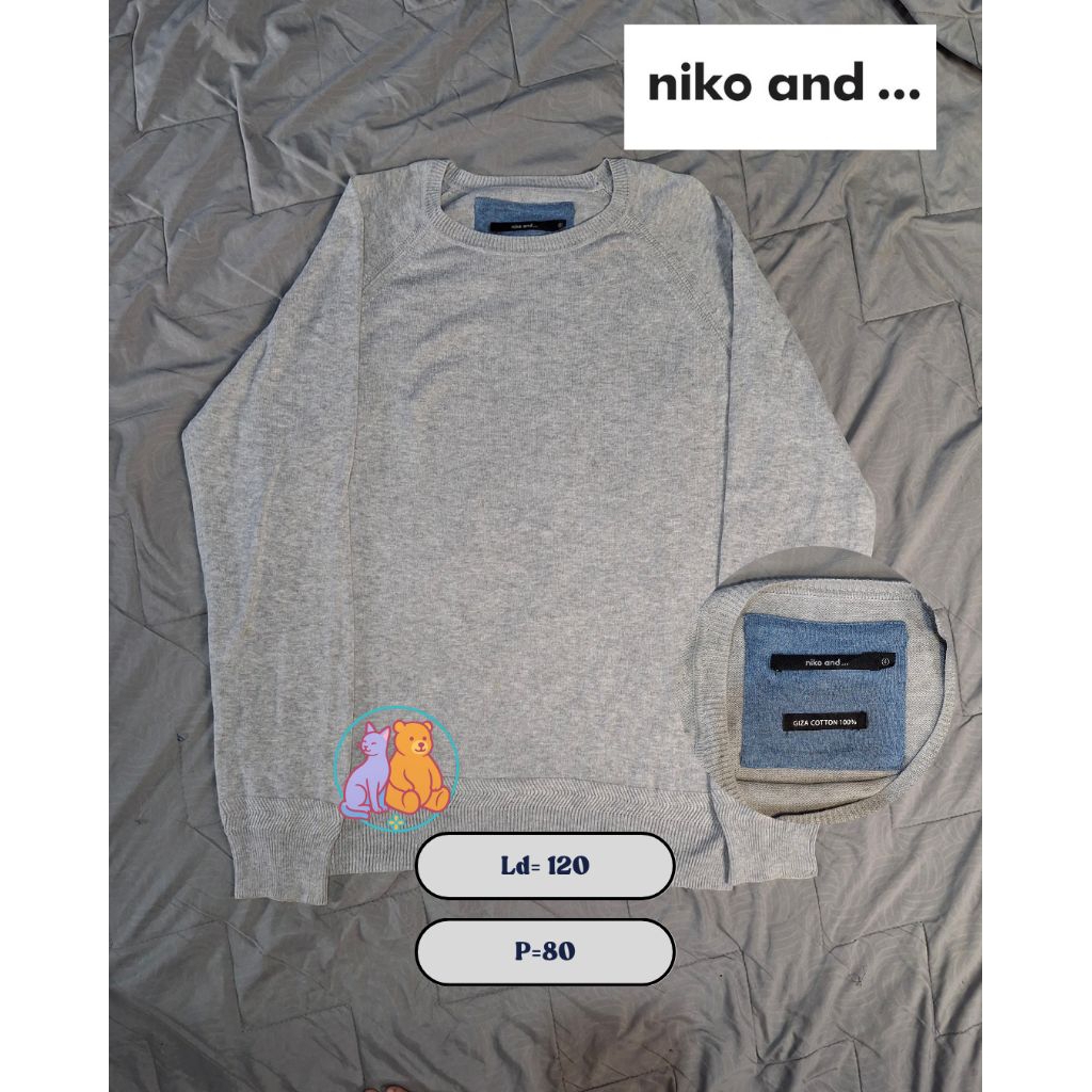 (preloved by catwbear) sweater niko and...