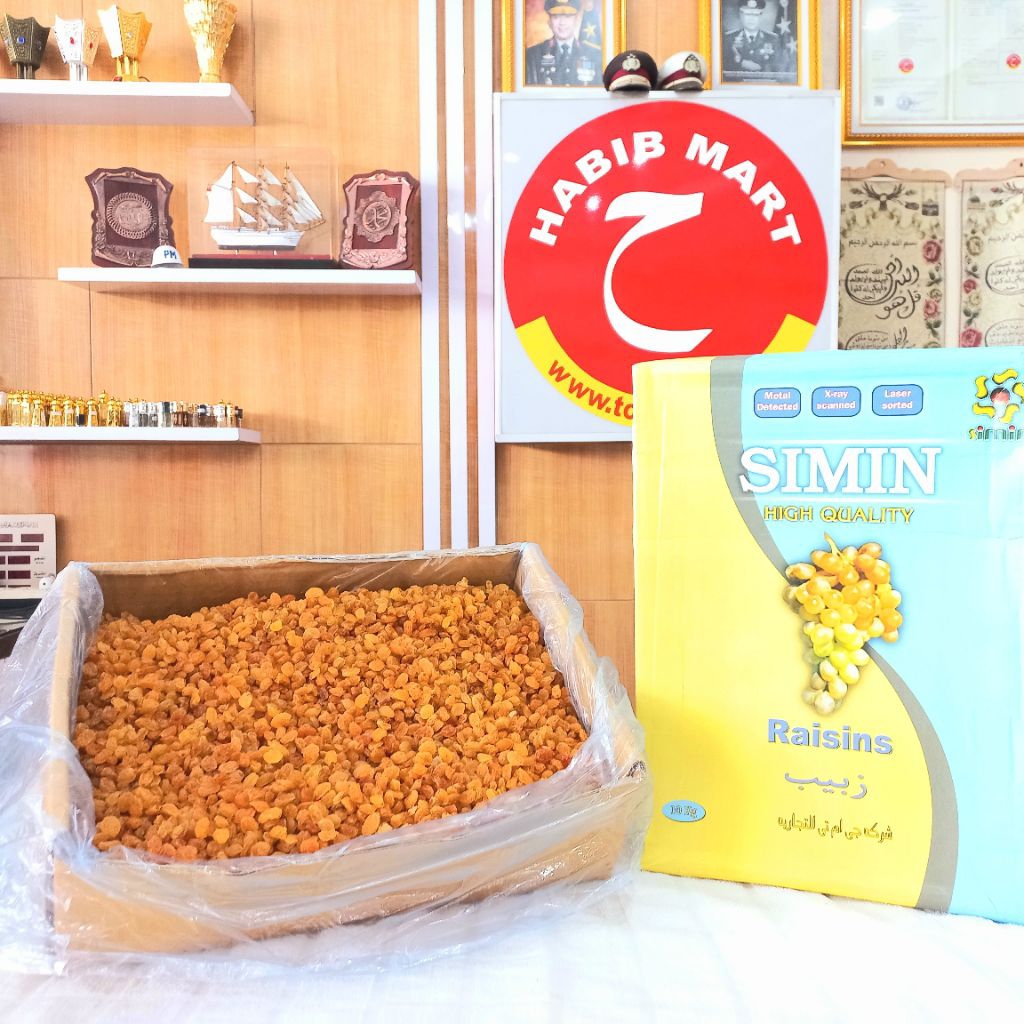 

Kismis Kuning Iran Premium Simin 10kg - Raisins High Quality Original Import