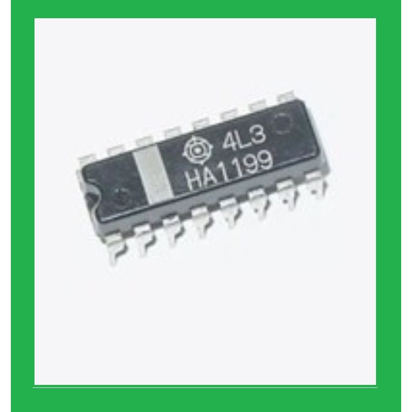 Hitachi HA1199 IC AM Radio Integrated Circuit System
