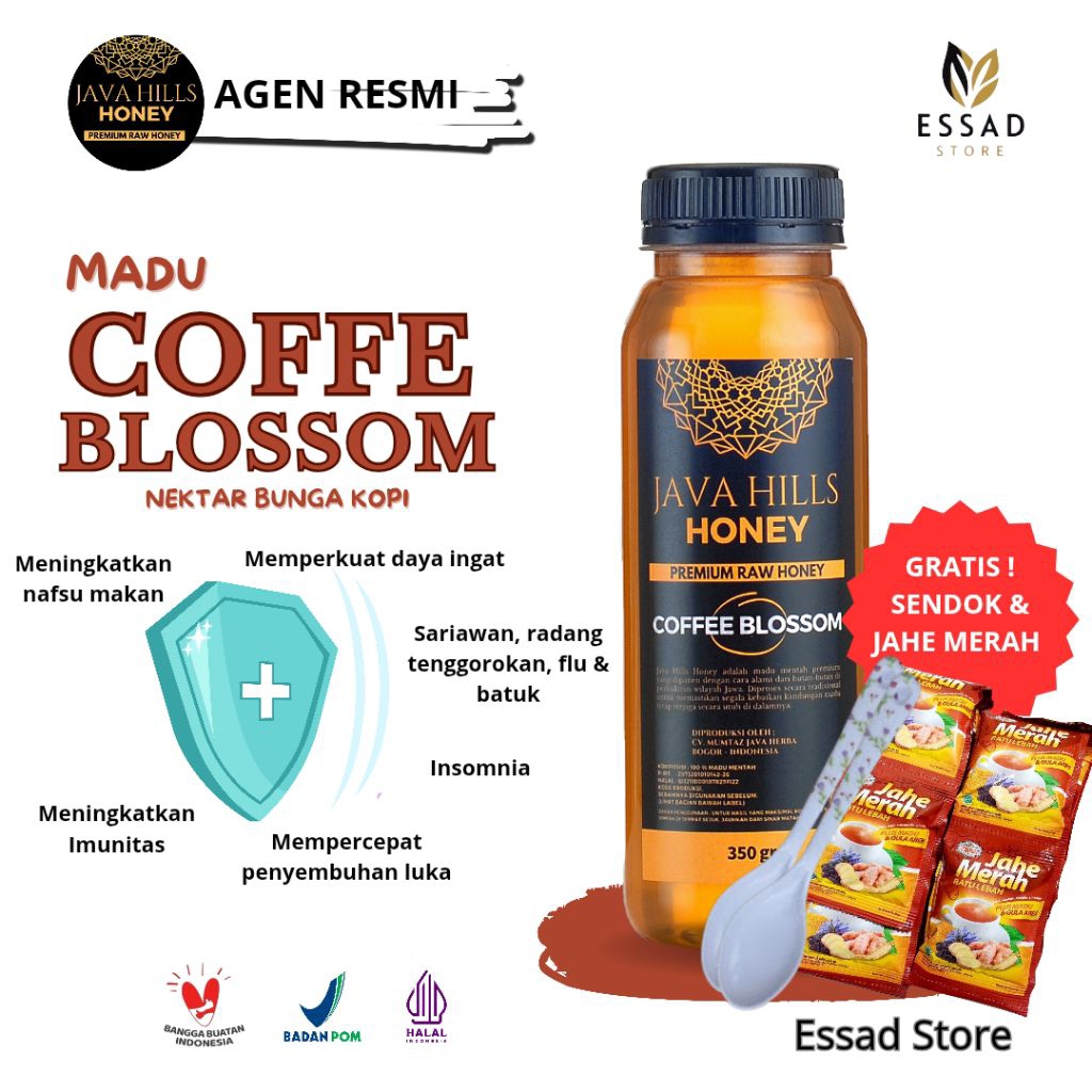 

Madu Coffe Blossom Java Hills Honey Nextar Bunga Kopi Madu Murni Javahills Honey