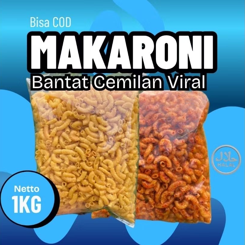 

1KG Makaroni Bantat Pedas Daun Jeruk 30rb Original Sultan Sajodo Bandung Flash Sale Ngabret Bisa COD