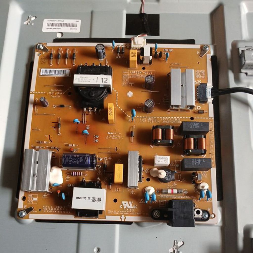 psu power suplay tv led LG 50UP8000PTB