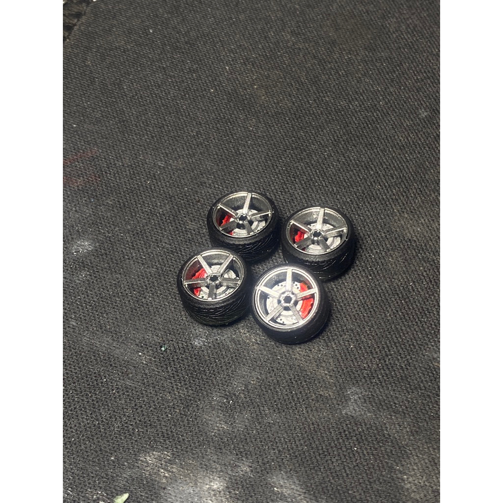 velg ban hotwheels custom 1:64 vossen cv3