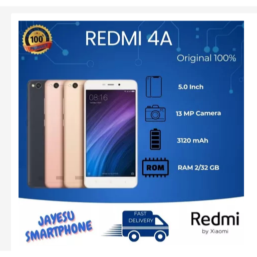 HP REDMI 4A RAM 2/16 2/32 GB 5.0 inch Smartphone