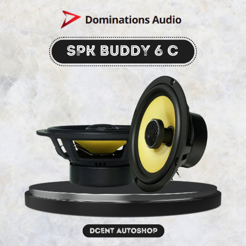Speaker Coaxial Dominations BUDDY 6C - 6 Inch - Speaker Coaxial Mobil - Audio Mobil - 100 Original