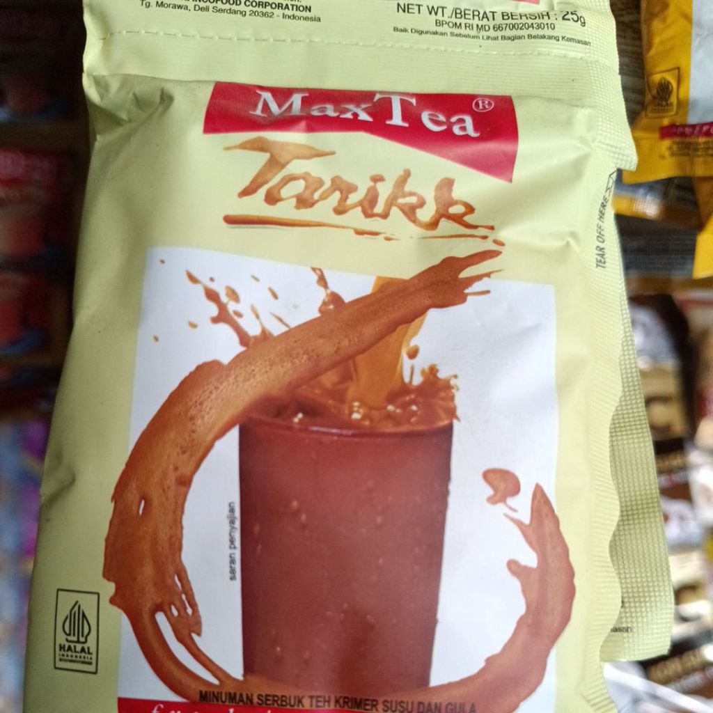 

MAX TEA TEH TARIKK 5 SACHET INSTANT MURAH