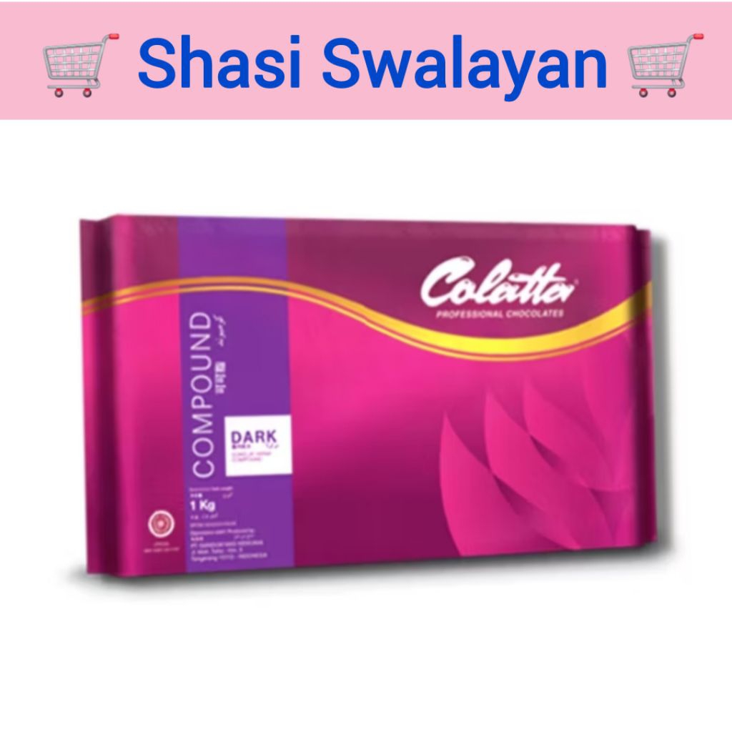 

Colatta Dark Chocolate Compound 1kg - Coklat Batang