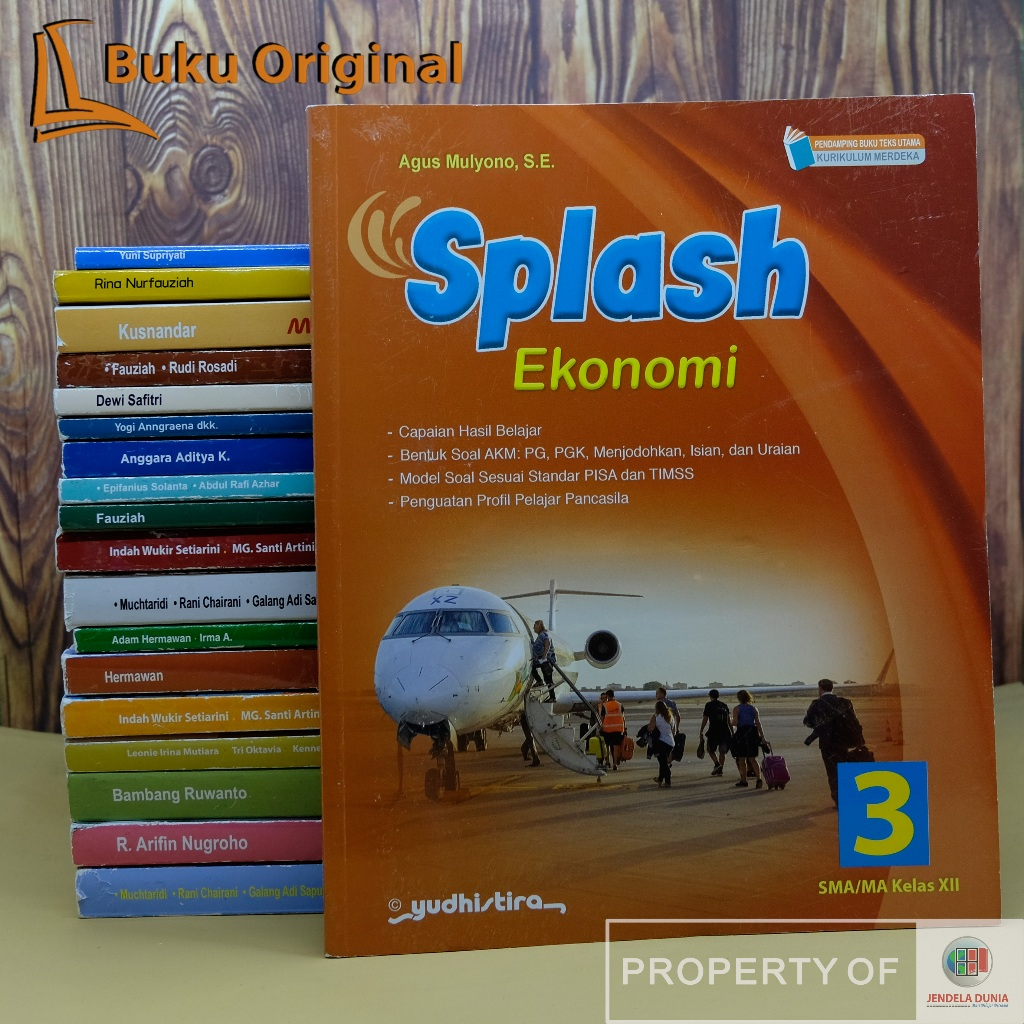 Splash Ekonomi Untuk SMA/MA Kelas 12 Kurikulum Merdeka | Yudhistira