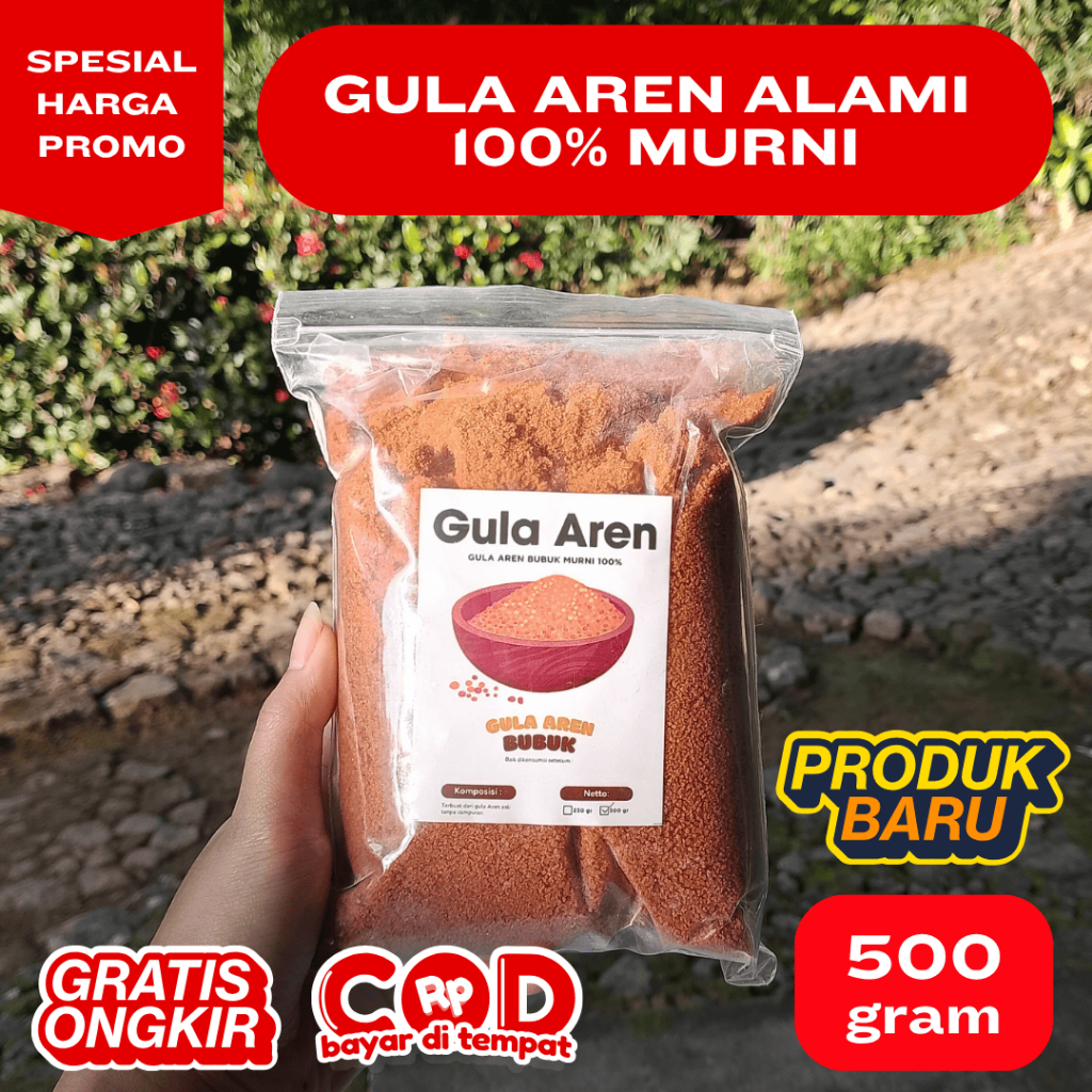 

GULA AREN PREMIUM 500gr - Untuk Diabetes / Mengontrol Gula Darah