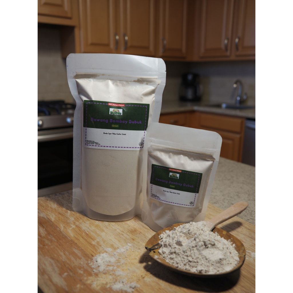 

BUMBU BAWANG BUMBU BAWANG BOMBAY BUBUK GRADE A / ONION POWDER / Serbuk Bawang Bombay / Bawang Bombay Premium / Bumbu Premium / Bumbu Dapurku