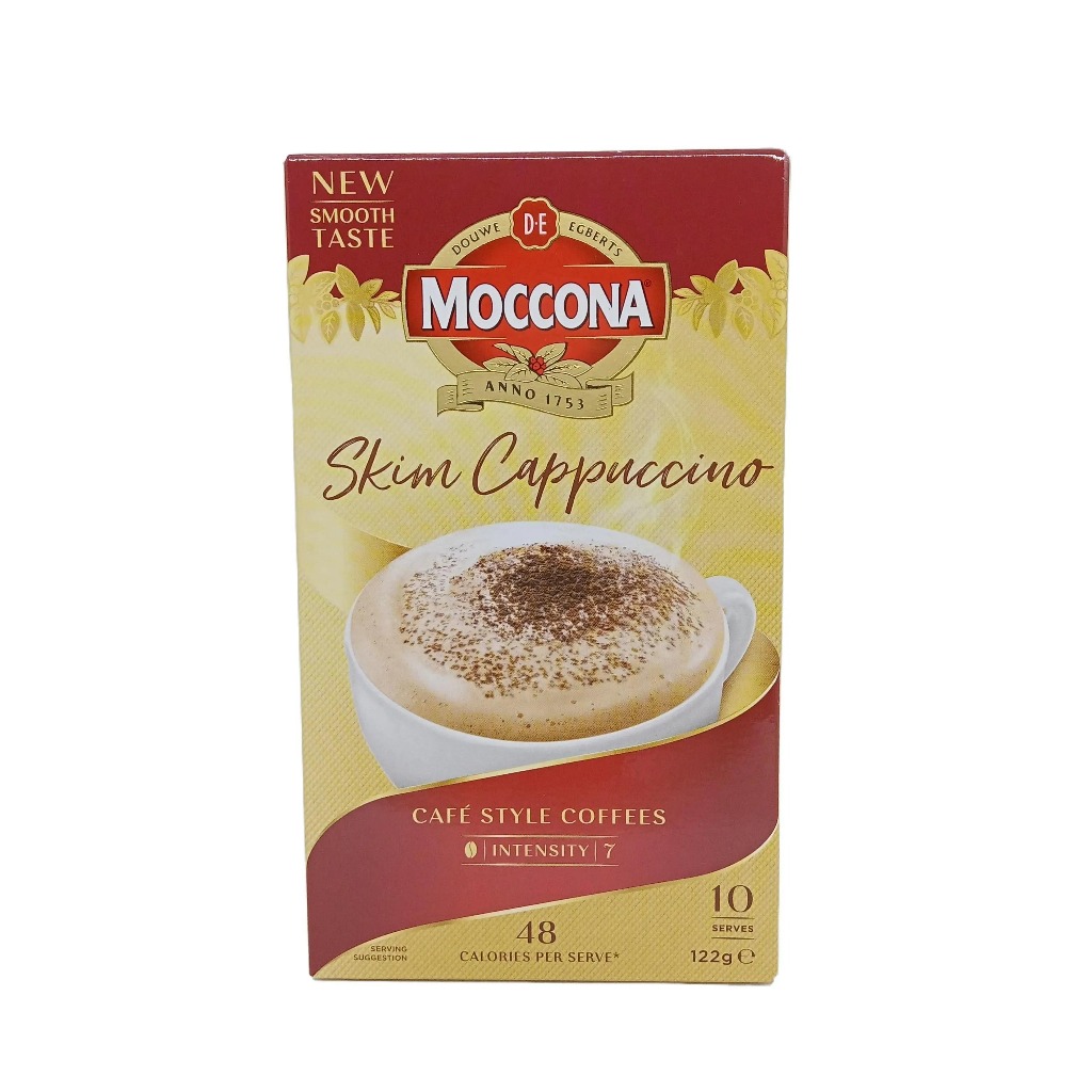 

Moccona Skim Cappucino 10 Serves 122 gram / Coffee