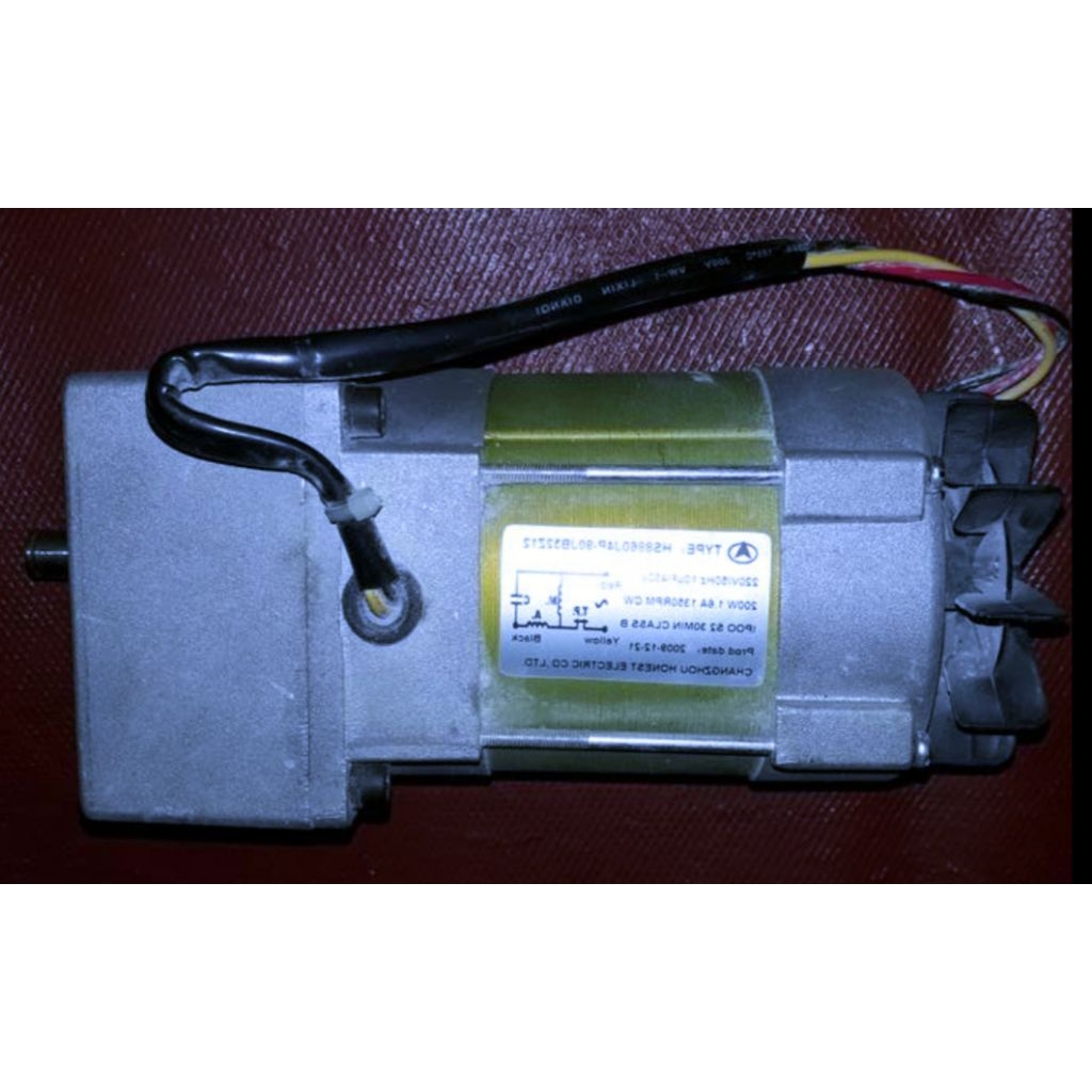 DINAMO MOTOR MESIN PENGHANCUR KERTAS MERK GEMET TYPE 320C / 30S