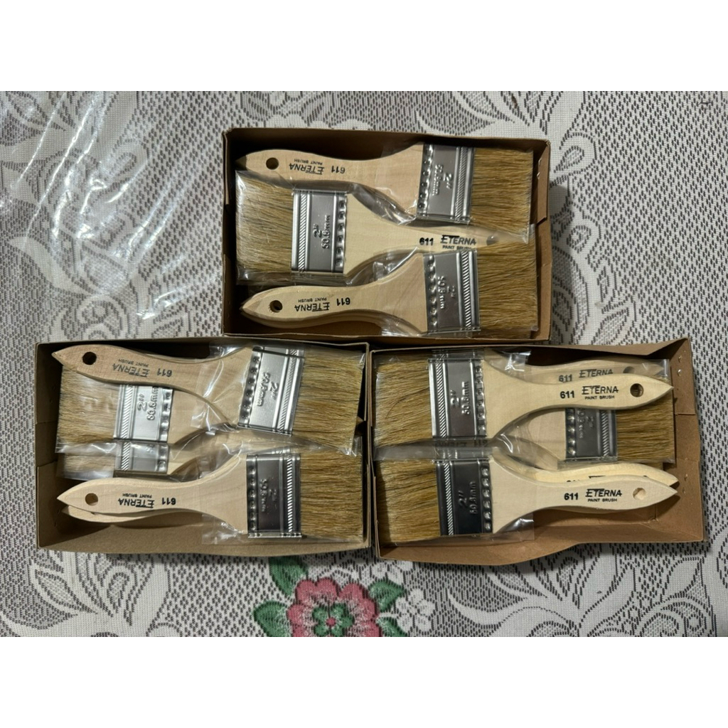 

Kuas Cat ETERNA 611 2" (harga /lsn) - ETERNA Kuas Cat 611