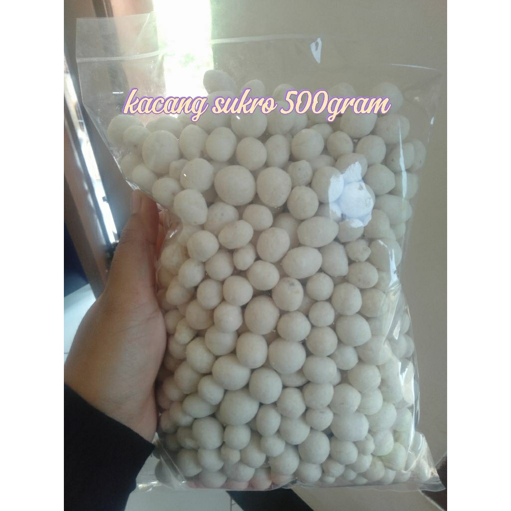 

kacang sukro original 500 gram free packing bubble wrap