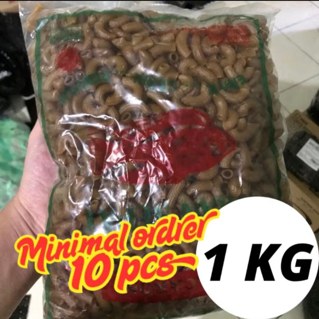 

MAKRONI MEKAR MURAH / MAKRONI MURAH / MAKARONI MENTAH / MAKARONI MEKAR COKLAT SEPAT 1 KG (minimal 10 pcs)