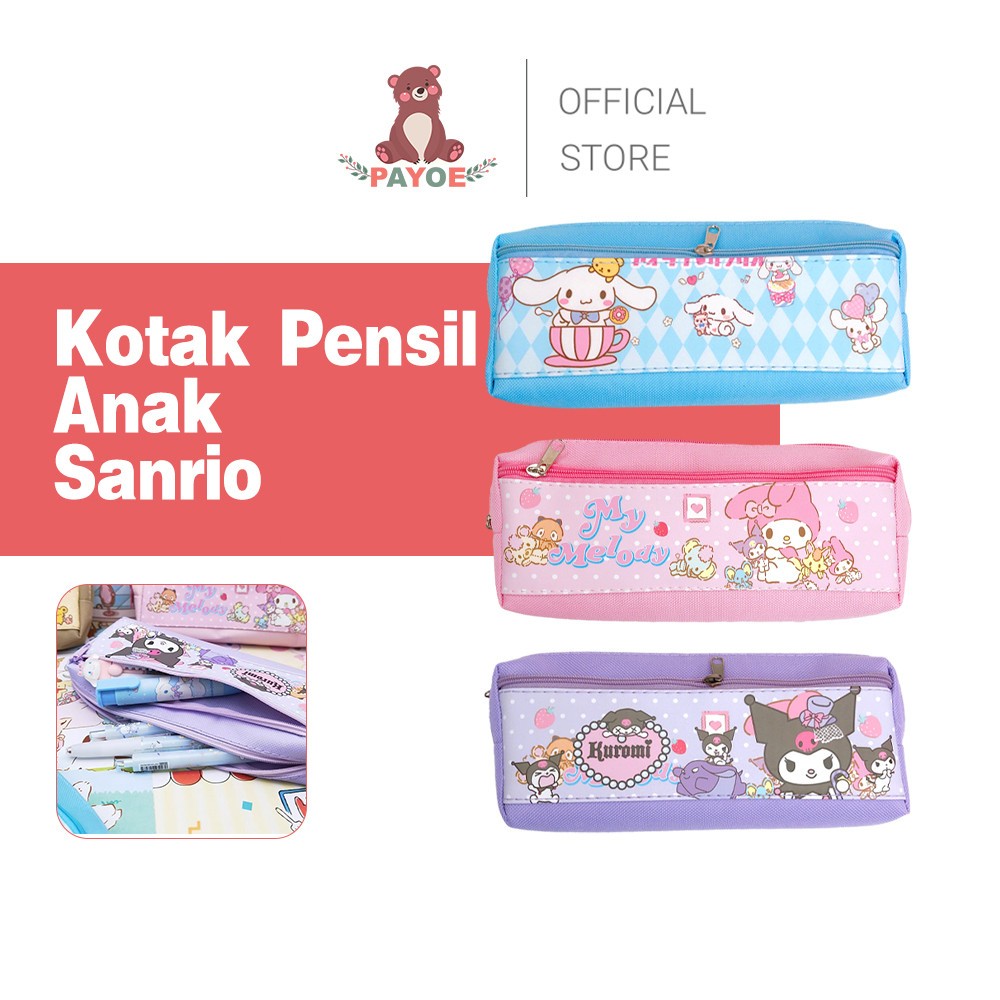 

PAYOE Kotak Pensil Karakter Kartun Alat Tulis Sekolah