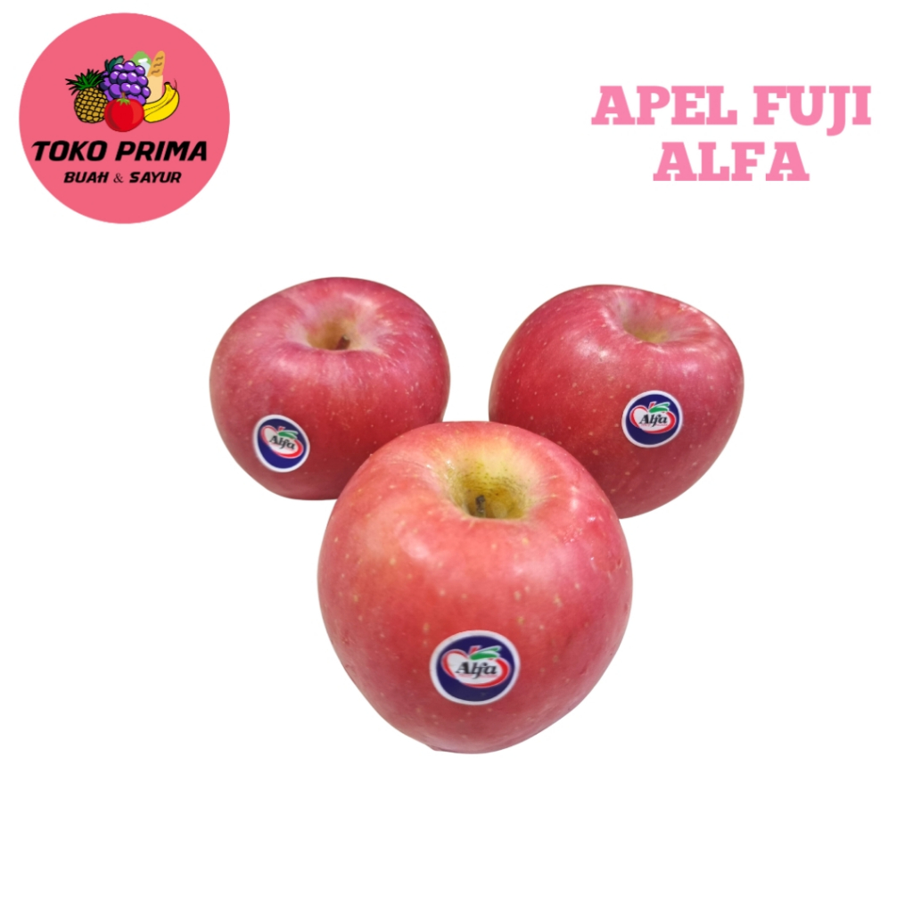 

Buah Apel Fuji Alfa per Buah / Pcs