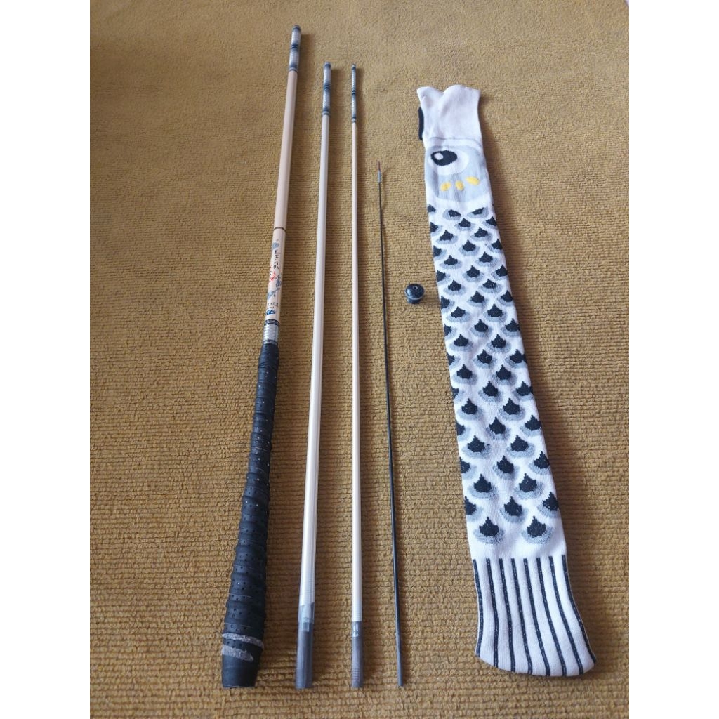 TEGEK WHITE KOI JAPAN LAWAS UKURAN 270 CM