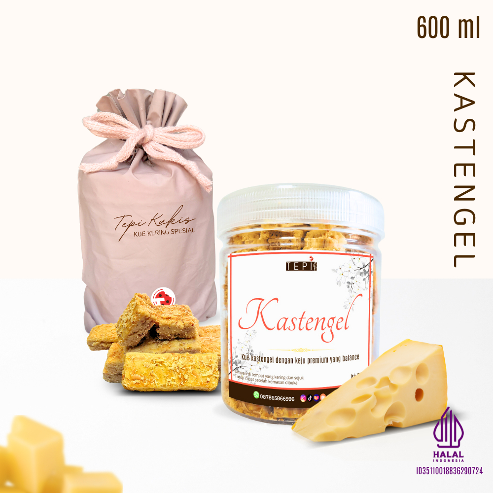 

Kastengel Keju Lumer Toples 600ml