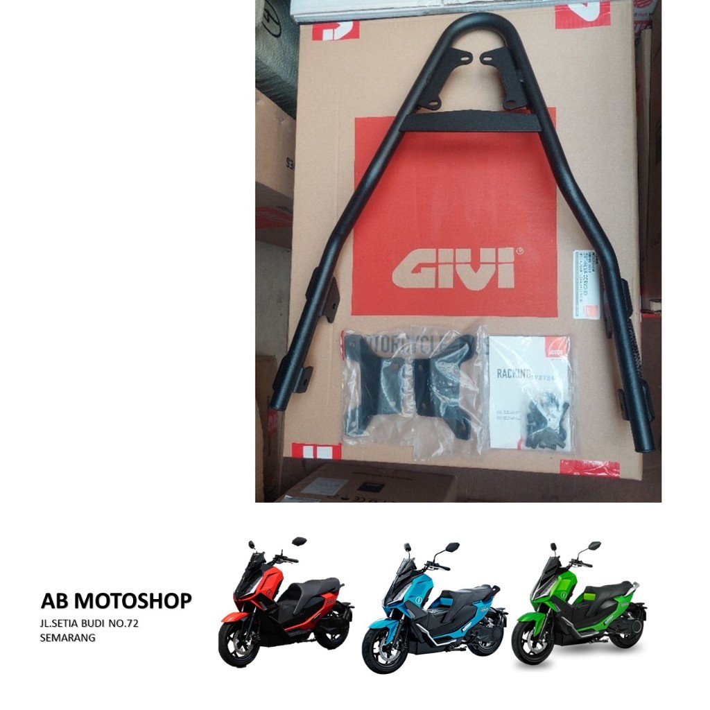 Bracket GIVI SRT ALVA CERVO Breket box motor alva cervo