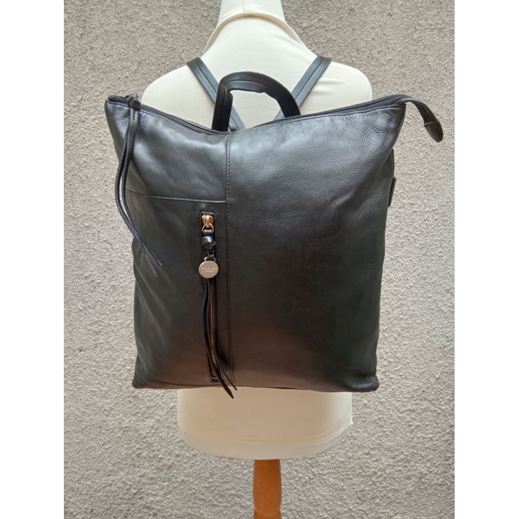 Radley Tas ransel kulit asli ukuran sedang