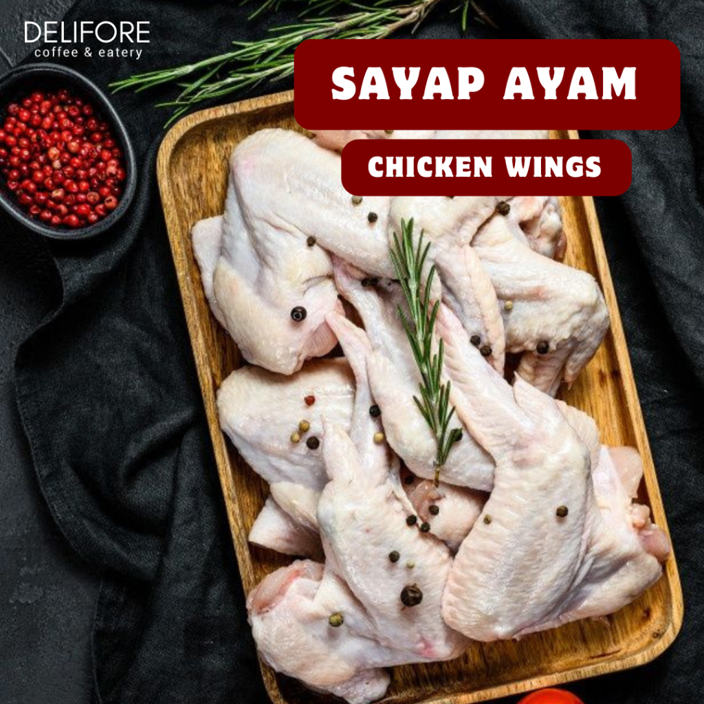 

Sayap Ayam Utuh / Chicken Wings Frozen