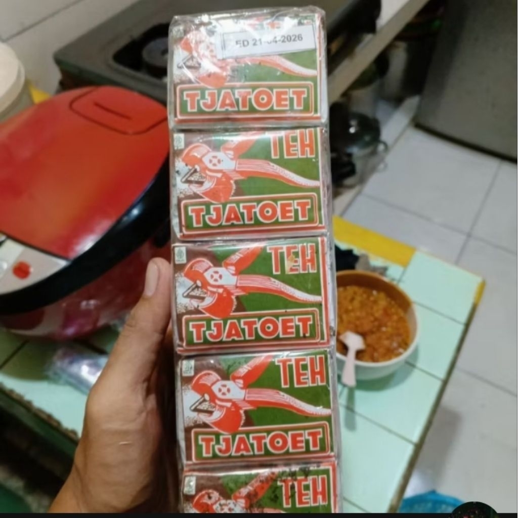 

teh tjatoet hijau istimewa 40gr x 10 pcs (Semarang)