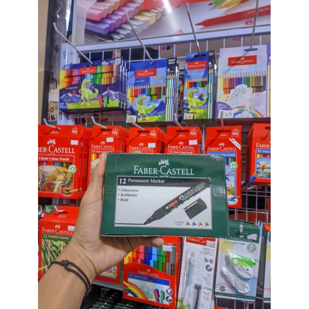 

Faber- Castell Spidol Permanent Marker