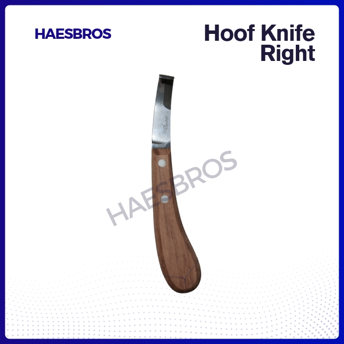 Hoof Knife Right / Pisau Kuku Hewan/ Renet Kanan - Hauptner