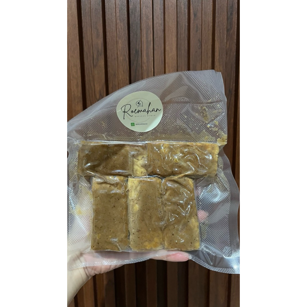 

Tempe Bumbu Kalasan Siap Masak Isi 5pcs & 10pcs | Free Sambal Packing Seal Vacuum