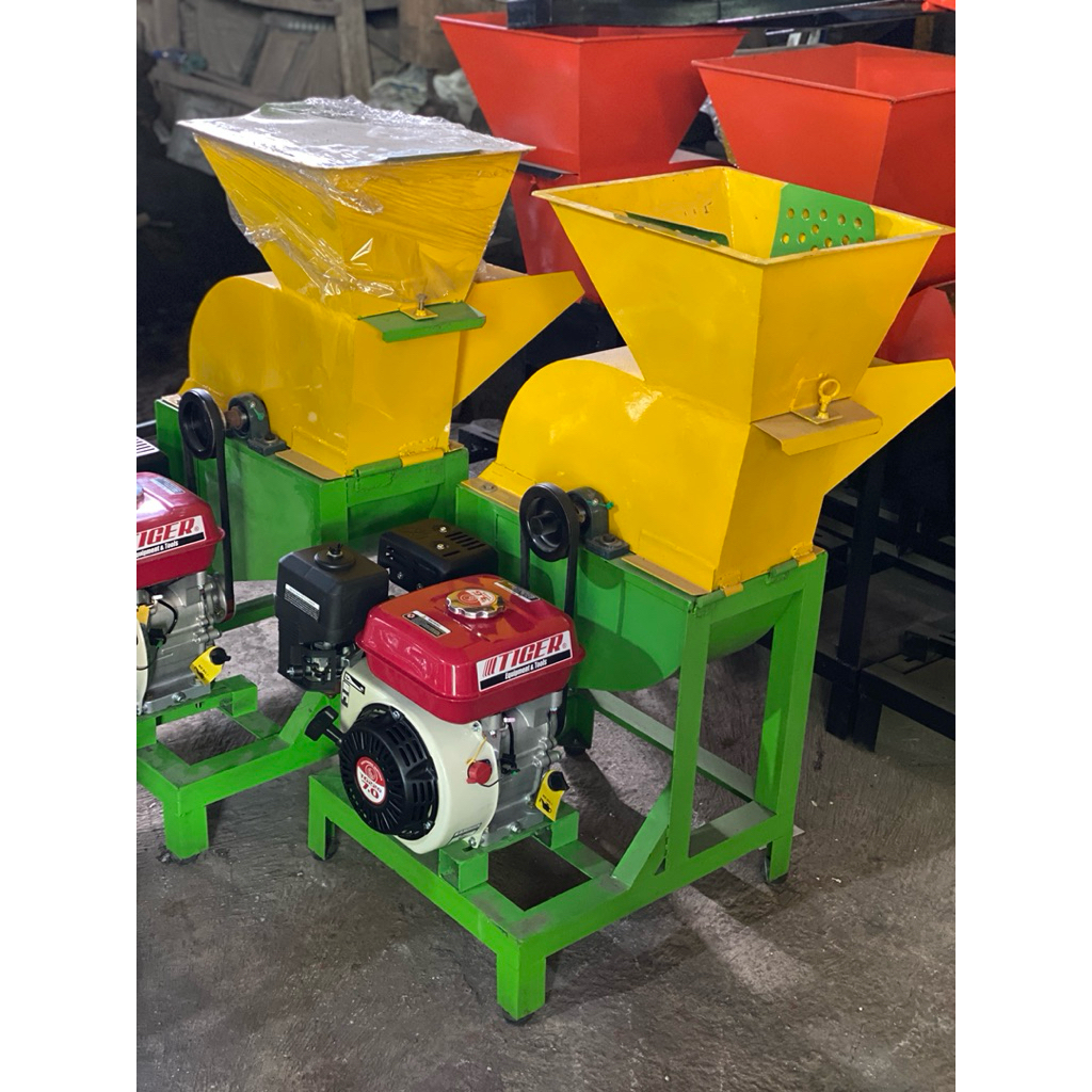 Mesin cacah rumput alat cacah rumput multifungsi tanpa mesin