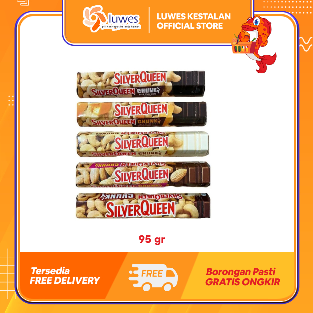 

Silver Queen Chunky Bar 95 gram
