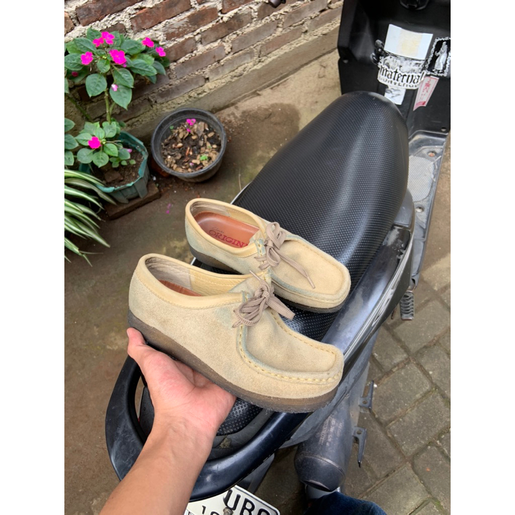 CLARKS WALLABEE MAPLE SECOND