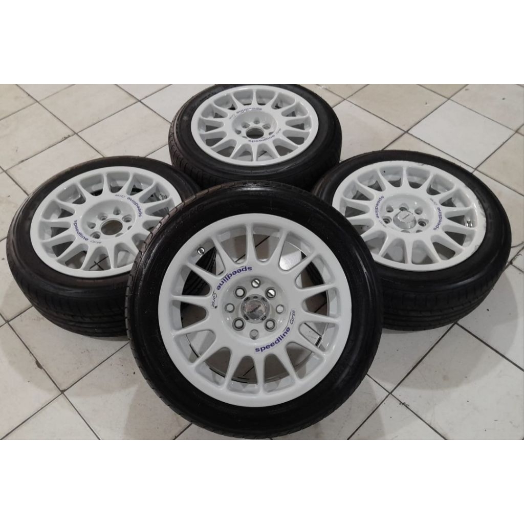 Velg pelek mobil Second  Speedline ring 15 untuk Brio jazz agya ayla calya