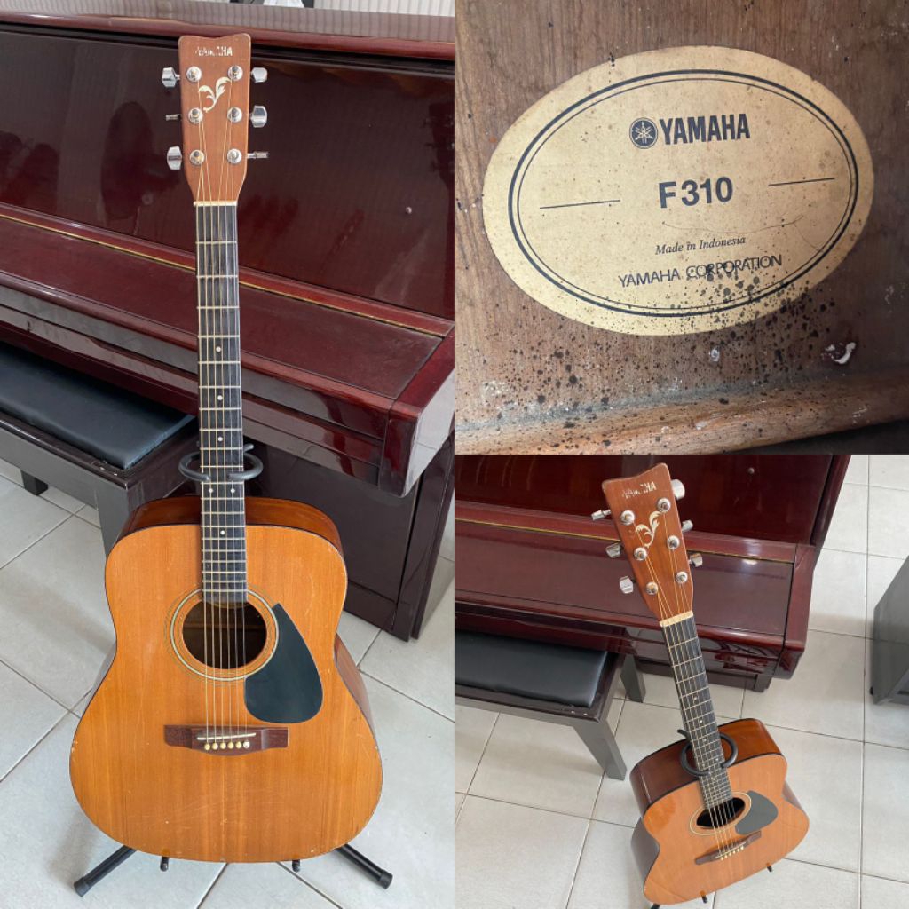 Gitar Akustik Yamaha F310 Original | Dreadnought Jumbo | Cocok Pemula & Mahir | Suara Jernih