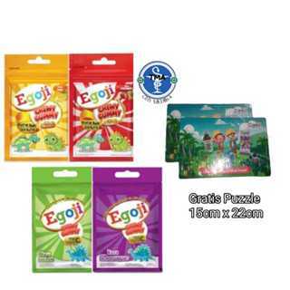 

Egoji Gummy Anggur Leci Anggur Blackcurrent per Sachet