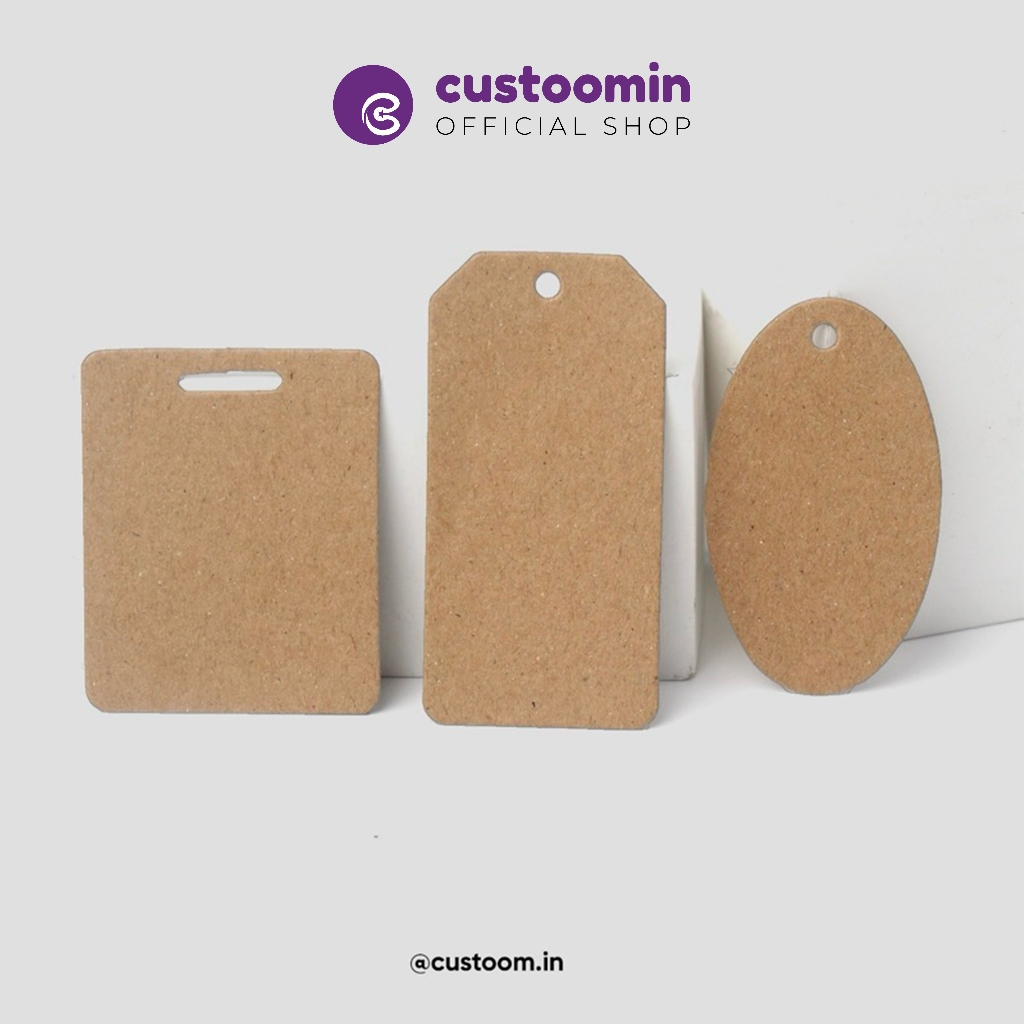 

Custoom.in - #Hangtag Kraft - Label Kraft Aesthetic
