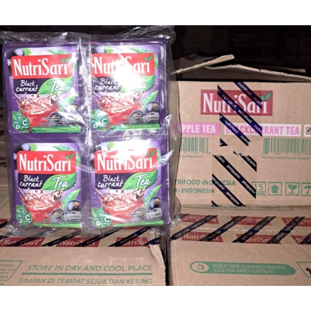 

Nutrisari Blackcurrant Tea 11g 1dus isi 160pcs