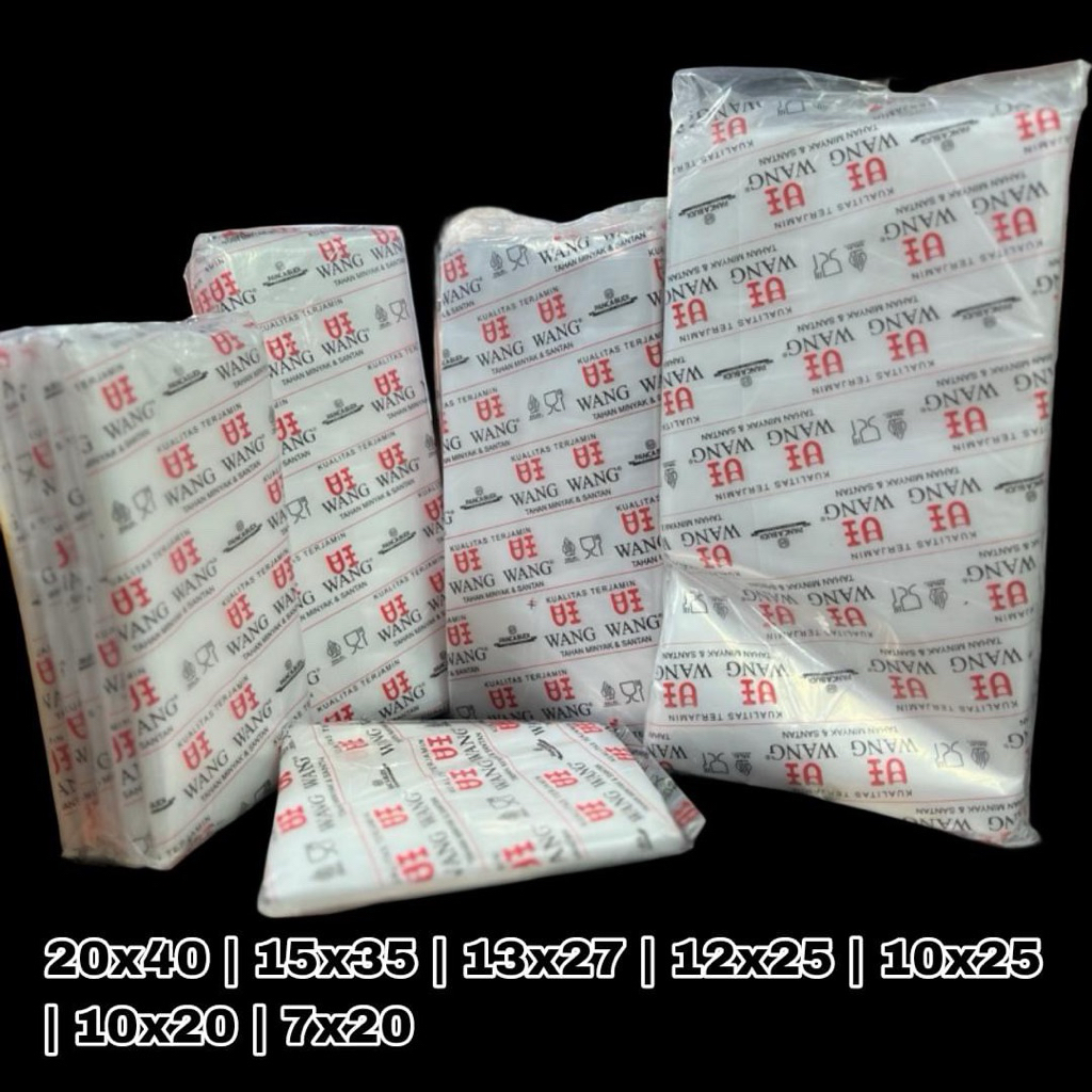 Plastik PE Wang Wang semua ukuran