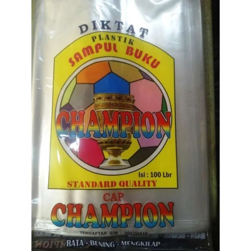 

SAMPUL PLASTIK CHAMPION 100 LBR SORONG
