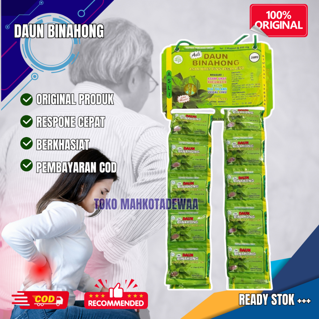 

Kapsul Daun Binahong 1 Hanger Original