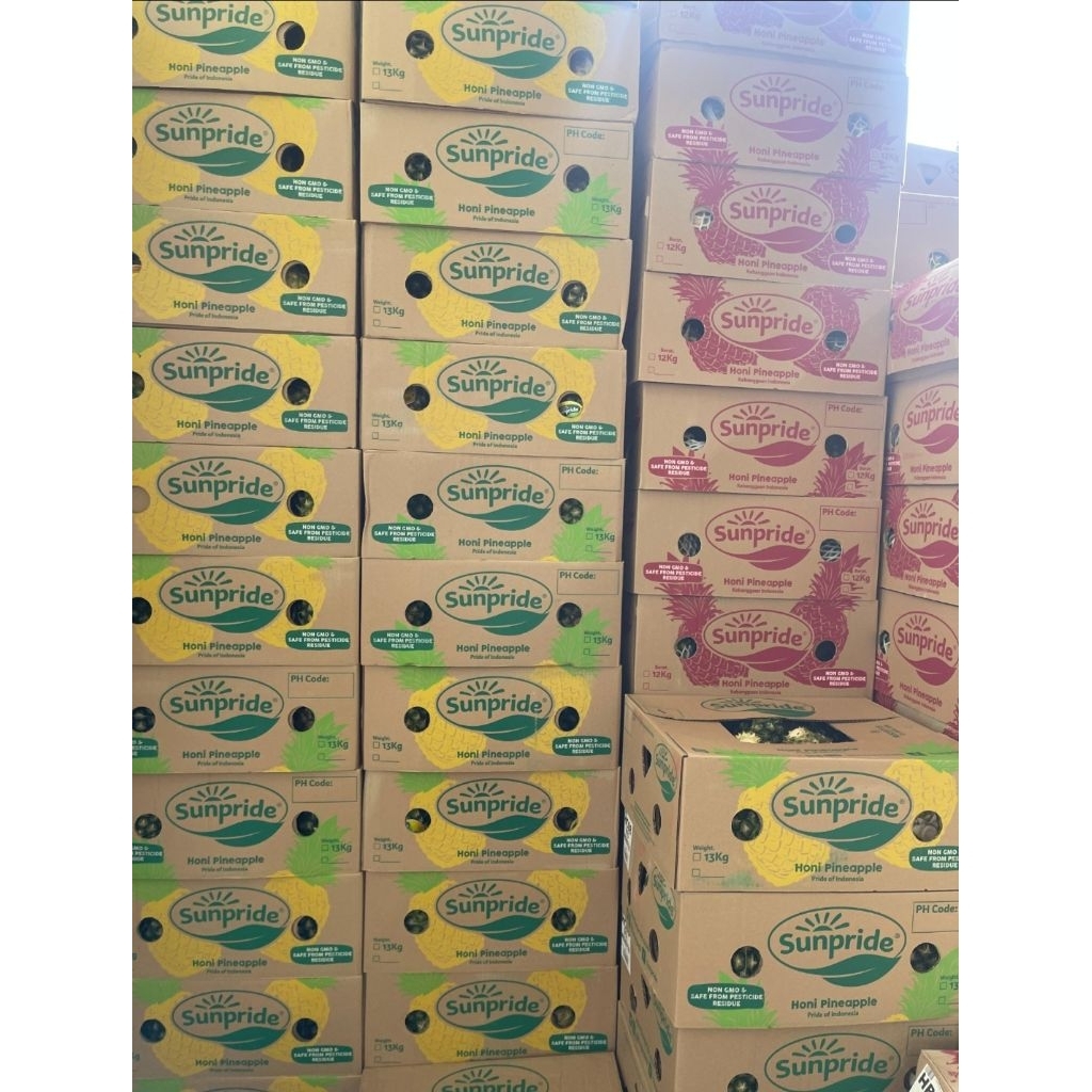 

Buah Segar Sunpride Buah Nanas Honi 1 dus