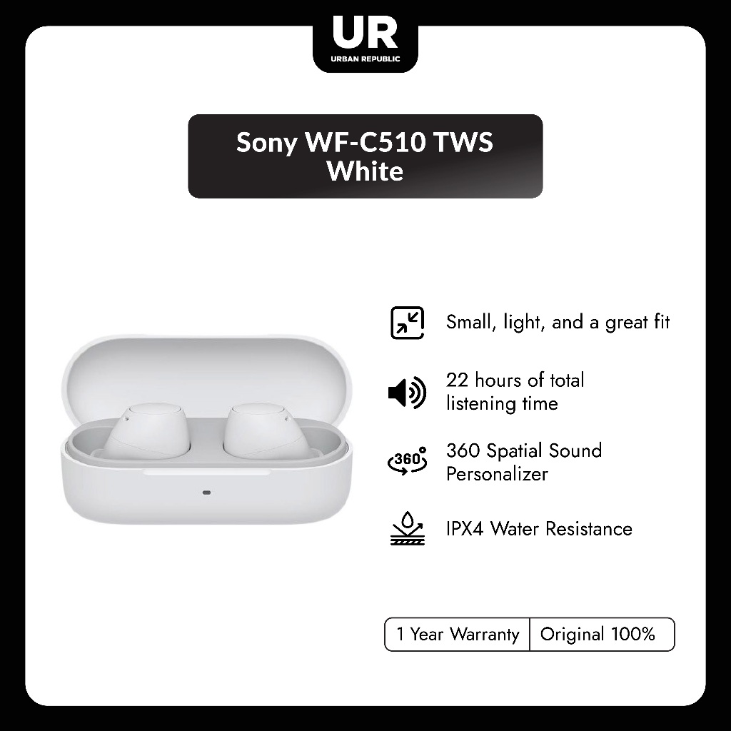 Sony WF-C510 TWS - White