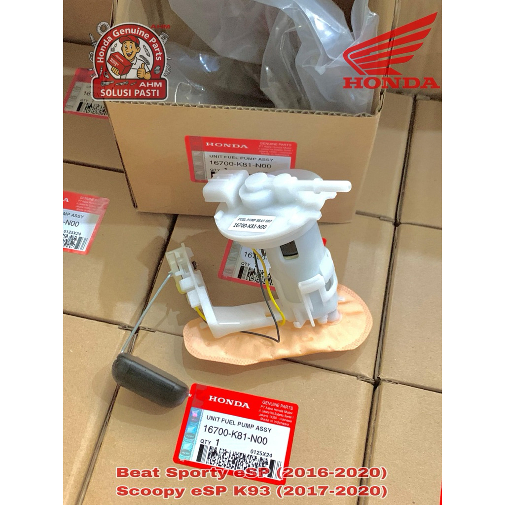 Fuel Pump Beat Esp Beat Pop Beat Fi Tahun 2016-2018 Beat Street Lama Stater Halus Scoopy 2018-2020 O